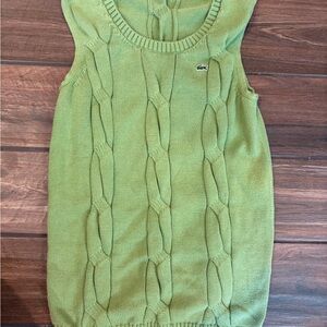 Lacoste Light Green Knit Top